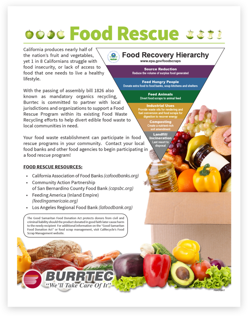 Food Rescue brochure