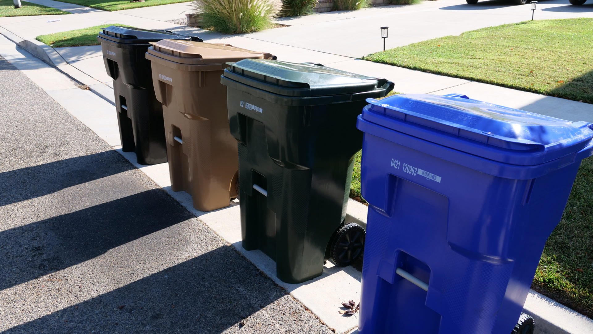 Burrtec Residential Trash Containers