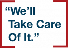 We'll Take Care Of It slogan